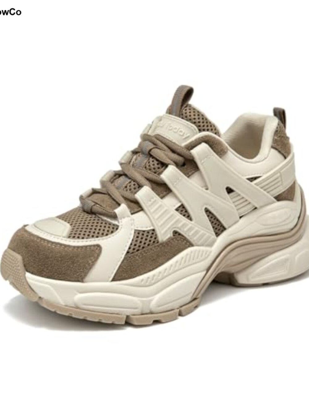 Chunky Platform Sneakers for Women Lace-up Fashion Shoes